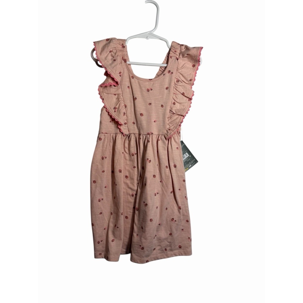 modern moments gerber toddler girls dress size 4T‎ pink sleeveless summer tank